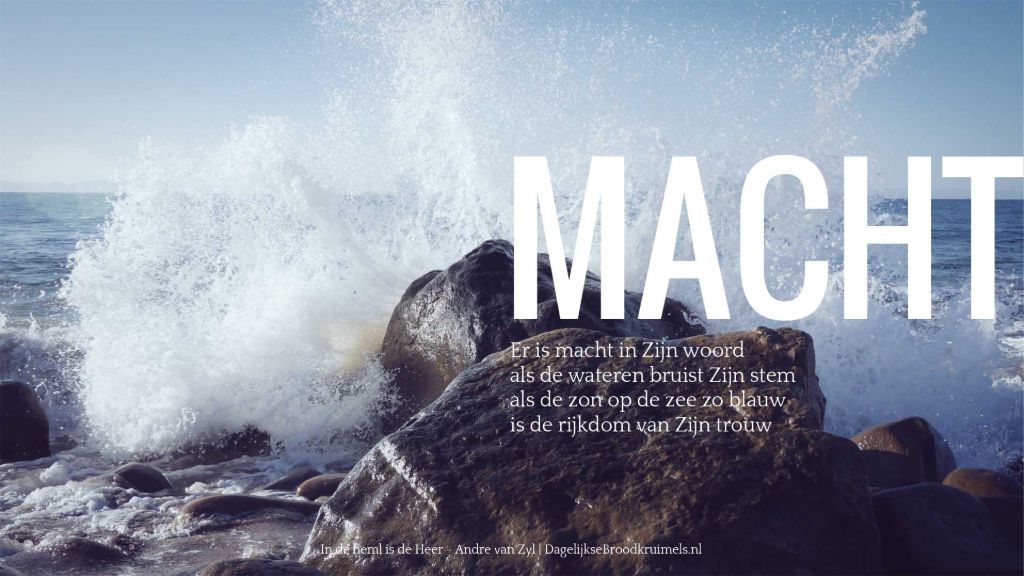 In de hemel is de Heer – Andre van Zyl - Liederen - DagelijkseBroodkruimels