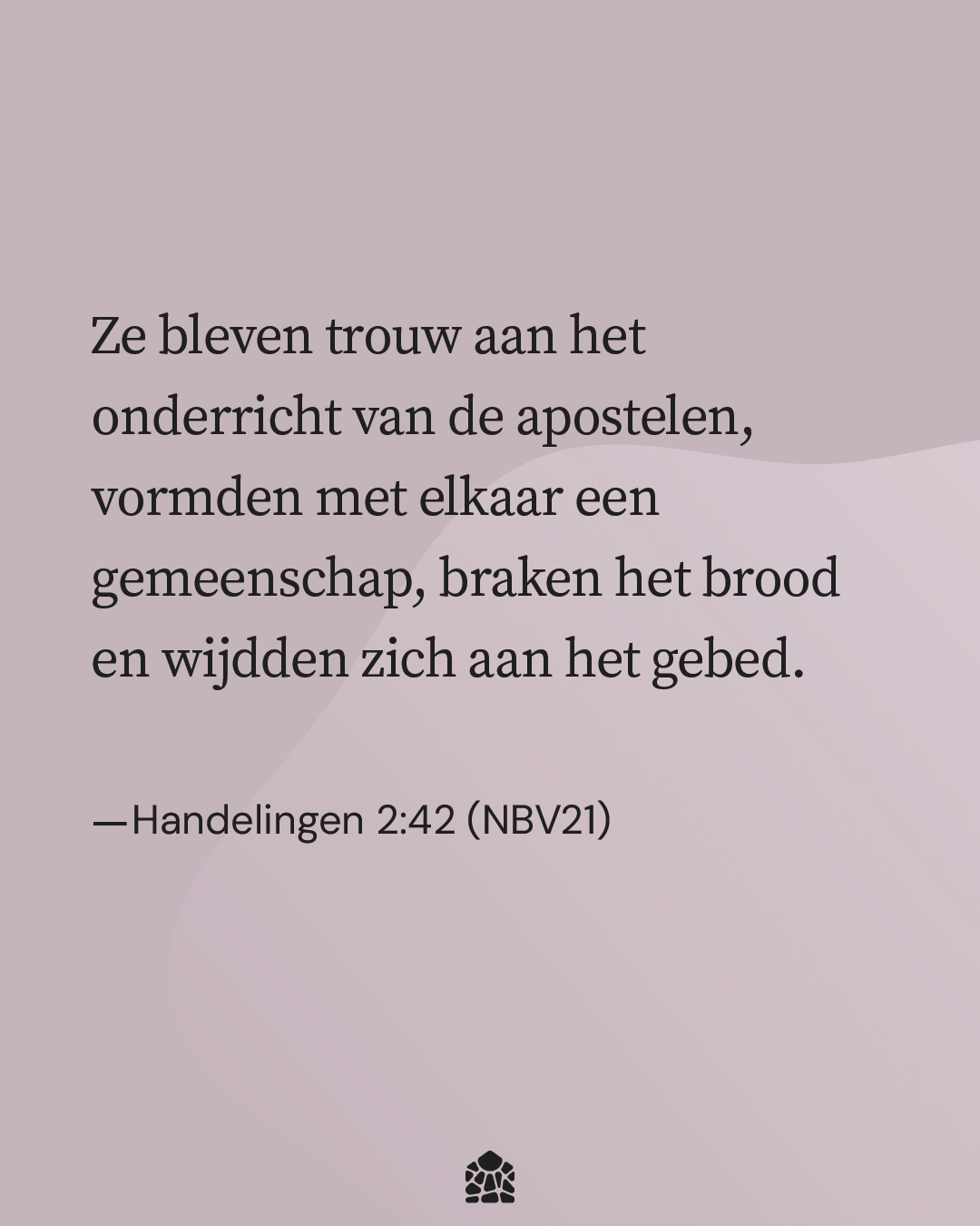 Handelingen 2:42