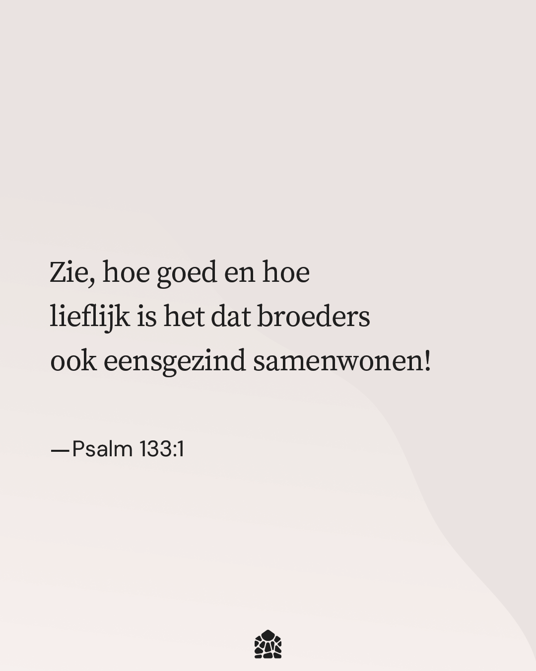 Psalm 133:1