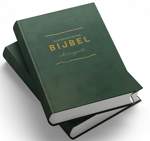 Bijbel met Schrijfruimte Groen