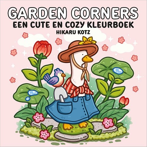 Garden Corners – een Cute en Cozy Kleurboek