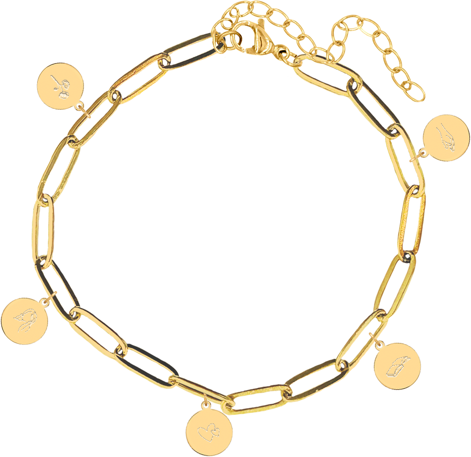 Gouden Armband - Johannes 10:10 - Levenshuis