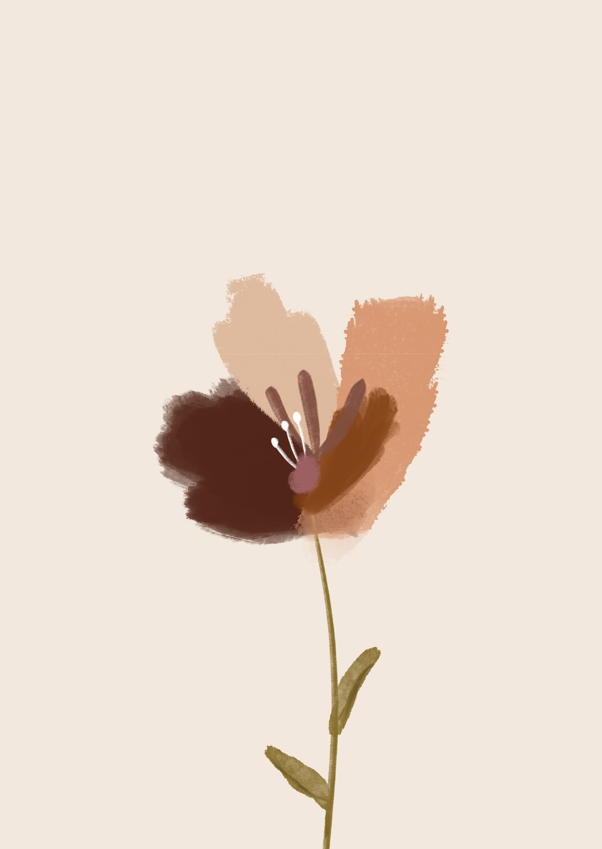 Kaart - Bloem