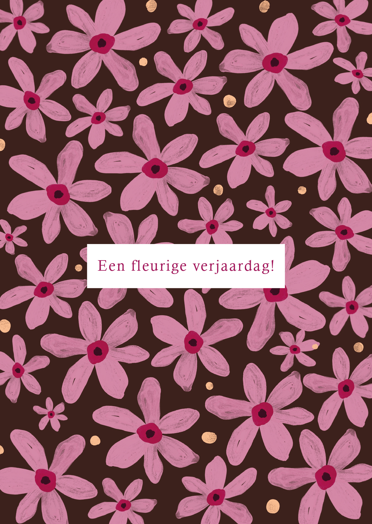 Kaart - Een Fleurige Verjaardag!