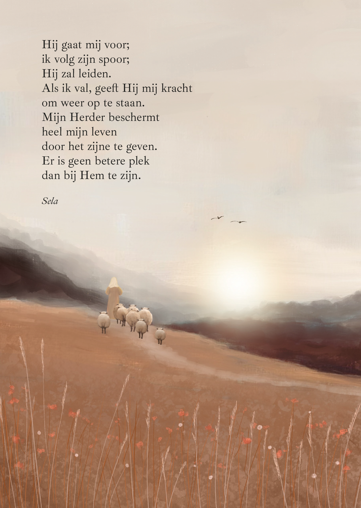 Kaart - Er is Geen Betere Plek Dan Bij Hem te Zijn