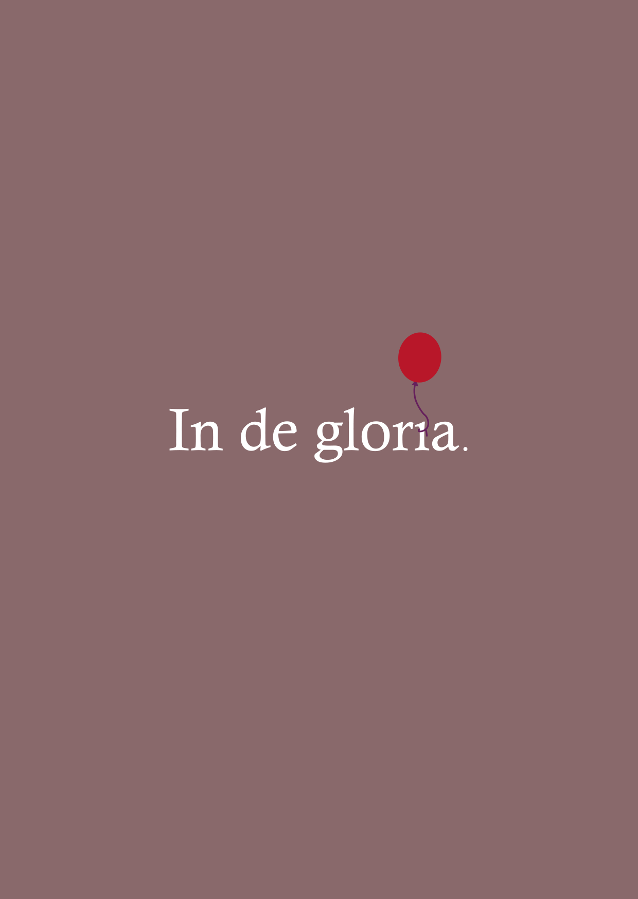 Kaart - In De Gloria