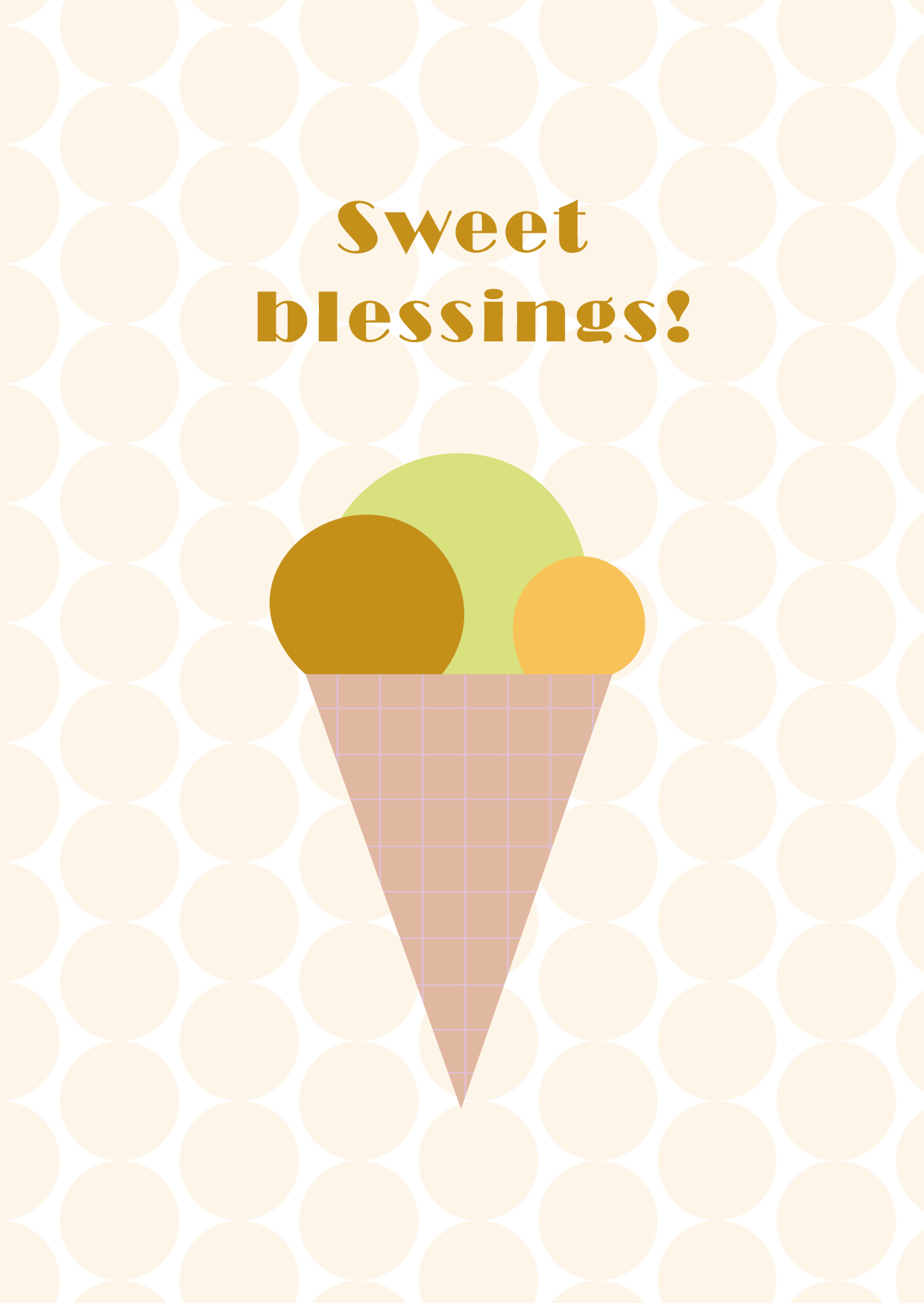 Kaart - Sweet Blessings!