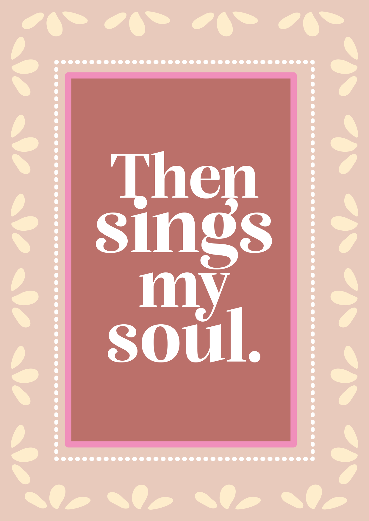Kaart - Then Sings My Soul