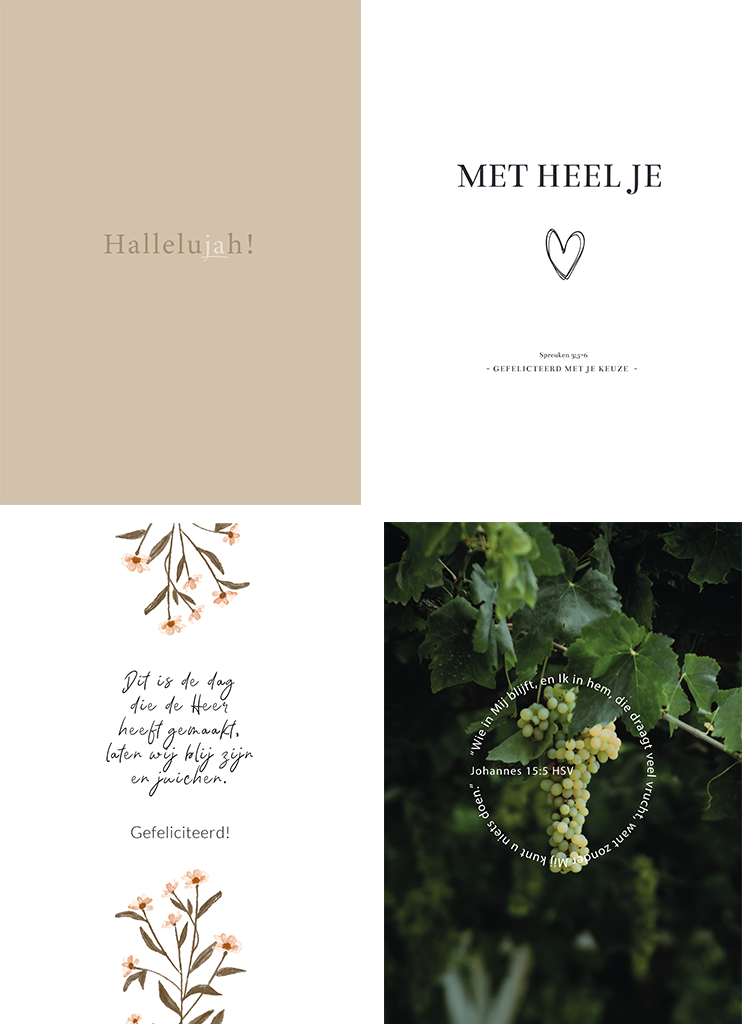 Kaarten Belijdenis - Set 3