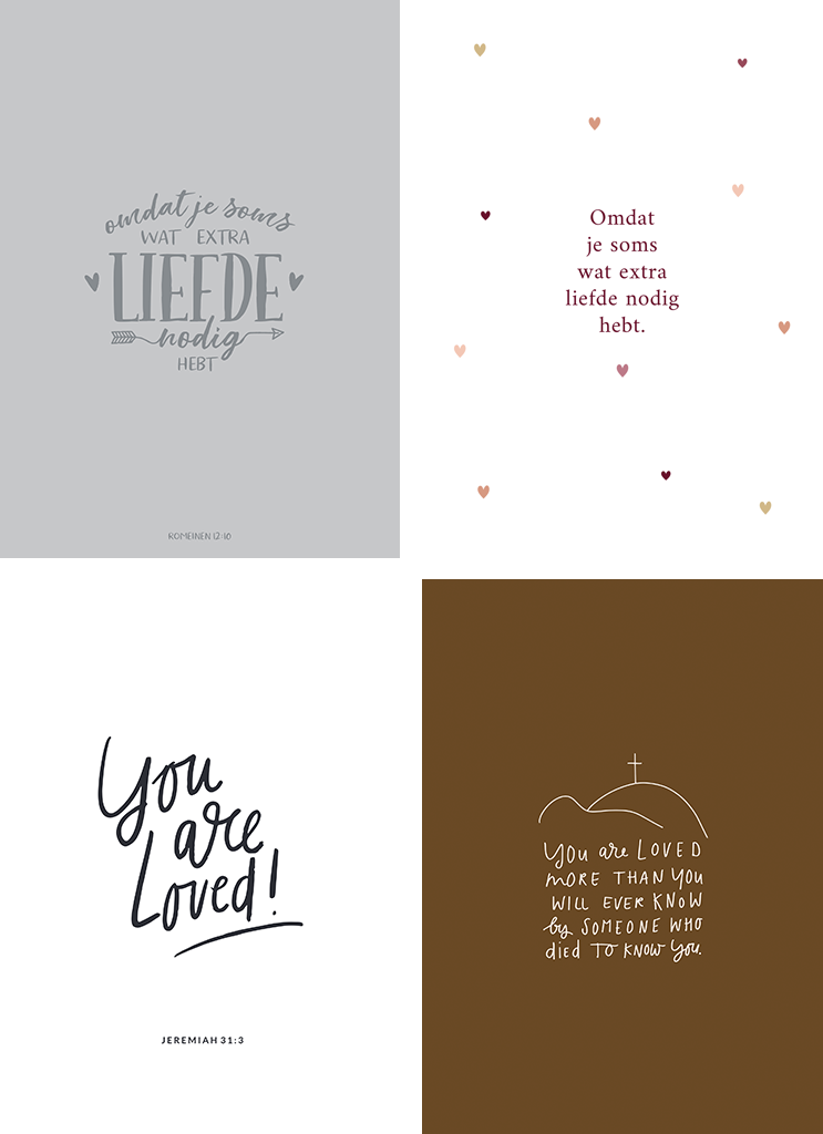 Kaarten Liefde - Set 1