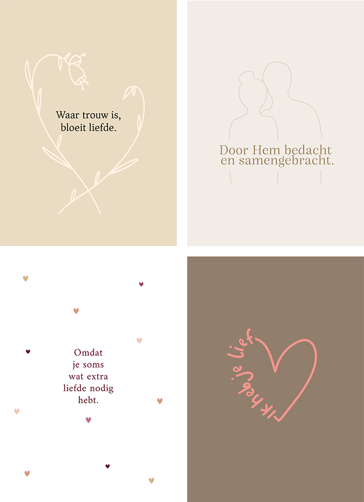 Kaarten Liefde - Set 3