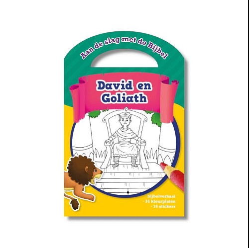Kleurboek David en Goliath