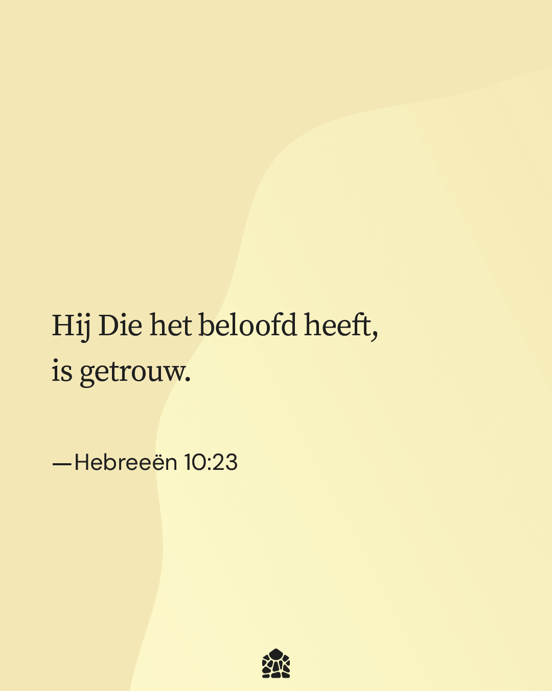 Hebreeën 10:23