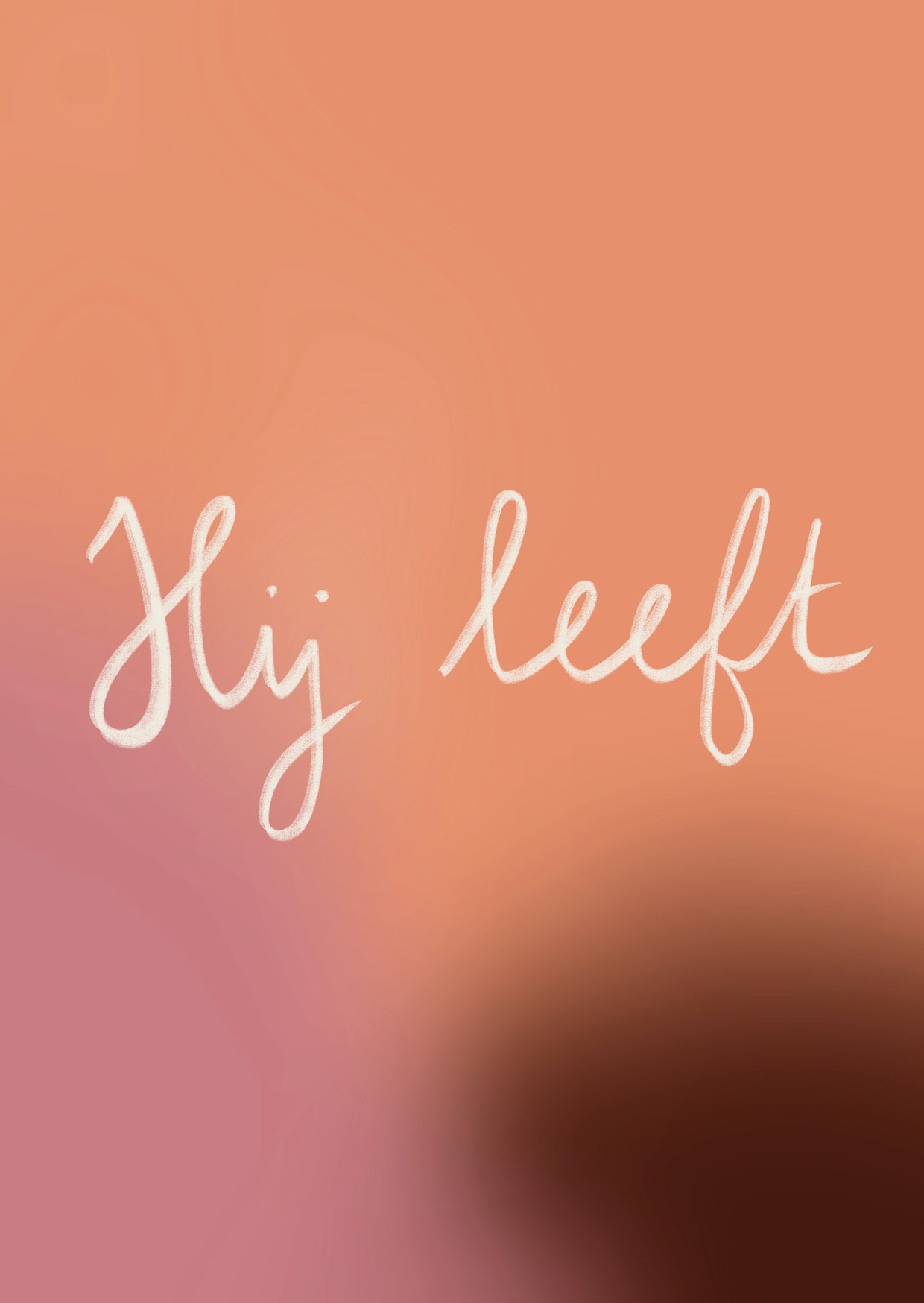 Paaskaart - Hij Leeft