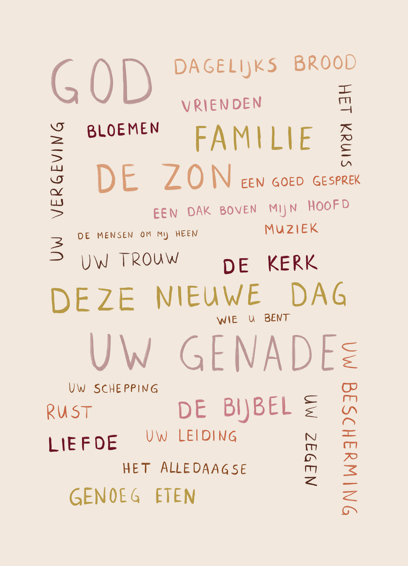 Poster - Dankbaarheid