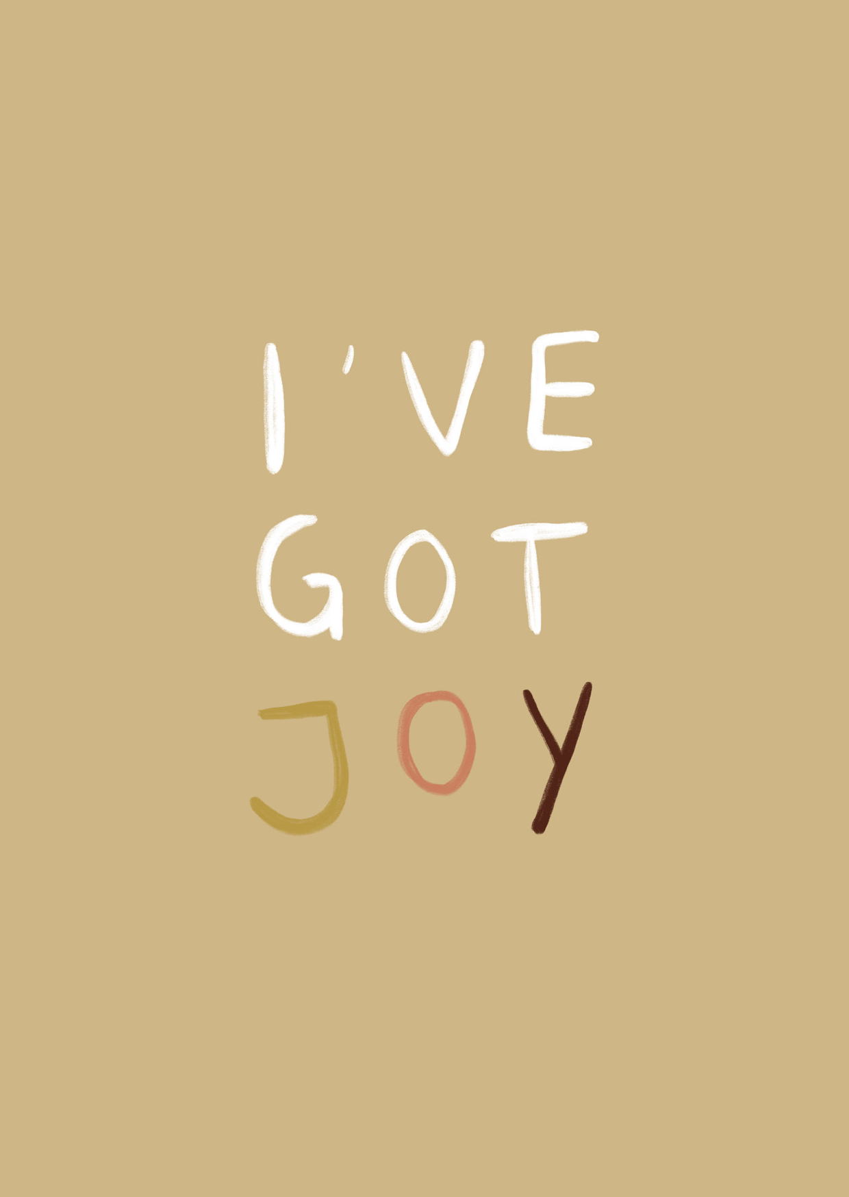 Poster - I've Got Joy
