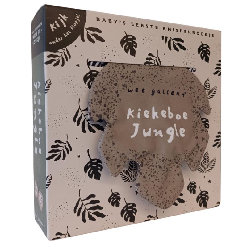 Wee Gallery Kiekeboe Jungle (Stoffen Boekje)