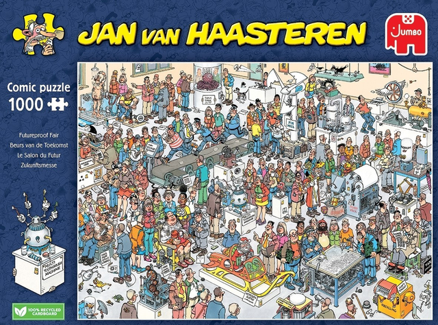 Jan van Haasteren - Het Tuincentrum - 1000 Stukjes - Puzzels