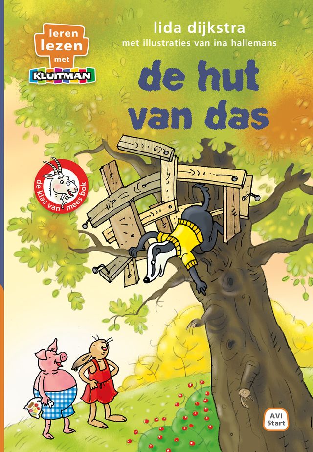 Leren Lezen met Kluitman de Hut van Das - Lida Dijkstra - Boeken ...