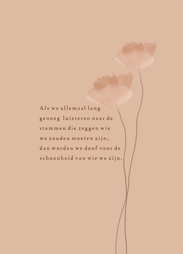 Poster - Als We Allemaal Genoeg Luisteren - Posters ...